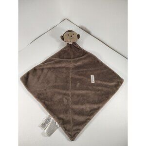 Carters Precious First Monkey Security Blanket Lovey Rattle Baby Stuffed Toy